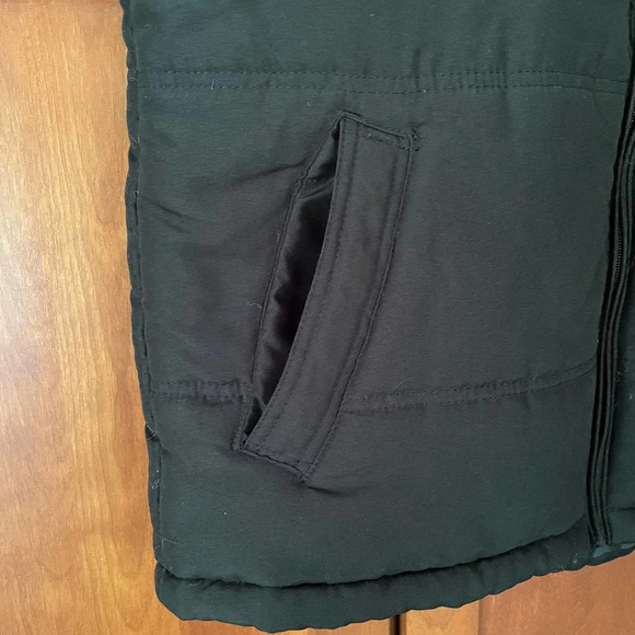 Weatherproof Puffer Vest Colorblock Black Gray Size Medium - Picture 3 of 8